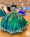 Sparkle Green Quinceanera Dress