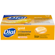 Dial Antibacterial Deodorant Bar Soap, Advanced Clean, Gold, 4 oz, 12 Bars