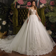 Charming Elegant Long Sleeve Wedding Dress