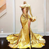 New Design Luxury One Shoulder Mermaid Prom Dress