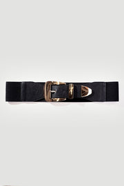 METAL PLATE BUCKLET FASHION BELT