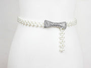 Bow Pearl Fashion Belt