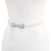 Bow Pearl Fashion Belt