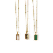 3  Gold Retro Simple Necklace