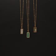 3 Gold Retro Simple Necklace