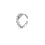 Silver Double Chain Ring 