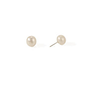 Gold Baroque Pearl Earring