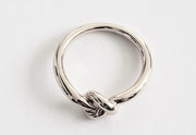 Love Knot Ring Commitment Ring for Women