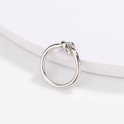 Love Knot Ring Commitment Ring for Women
