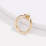 Love Knot Ring Commitment Ring for Women