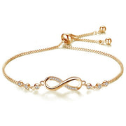 Infinity Bracelet in Gold or Silver