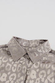 Embossed Button Shirt