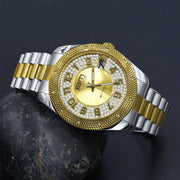 HAWKER 12 DIAMOND STAINLESS STEEL WATCH | 530402