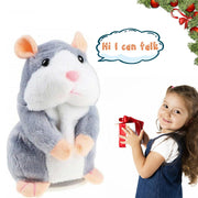 Talking Hamster Electronic Plush Mouse Pet Speak Sound Record Toy SP