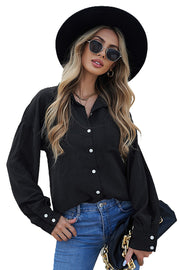 Oversized Boyfriend Button Shirt