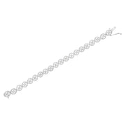 Sterling Silver 1/2ct TDW Diamond Tennis Link