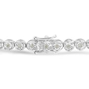 Sterling Silver 1ct TDW Diamond Link Bracelet