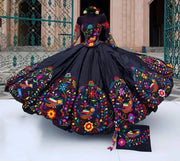 Charro Style Quinceañera Dress