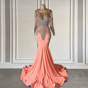 Coral Chic: Elegant Mermaid Prom Perfection