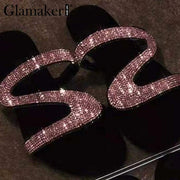 Sexy shiny Women's shoes fashion summer Flat sandals