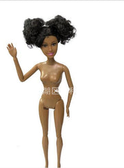 Kids Gift 30CM African Black Doll Moveable Joint Body Doll Toys For Girls