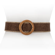 Brown Wicker Belt