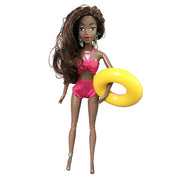 Kids Gift 30CM African Black Doll Moveable Joint Body Doll Toys For Girls