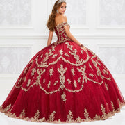 Burgundy Sweet 16 Ball Gown