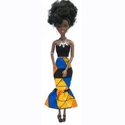 Kids Gift 30CM African Black Doll Moveable Joint Body Doll Toys For Girls