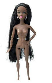 Kids Gift 30CM African Black Doll Moveable Joint Body Doll Toys For Girls