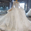 Princess Wedding Dress Luxury Lace Long sleeve wedding dress