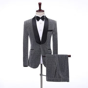 Male Host Green Fruit Collar Color Bright Silk Suit Singer Stage Performance Suit Studio Bar DJ Male Dress Costume Homme Terno