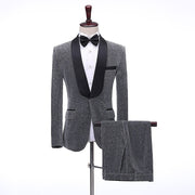 Male Host Green Fruit Collar Color Bright Silk Suit Singer Stage Performance Suit Studio Bar DJ Male Dress Costume Homme Terno