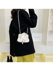 Fashion Pumk Rivet Clothes Chain Bag