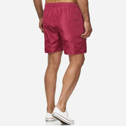 Pure Color Lace Up Men's Sports Shorts