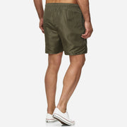 Pure Color Lace Up Men's Sports Shorts