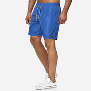 Pure Color Lace Up Men's Sports Shorts