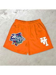 Fitness Basketball Printing Breathable Shorts For Men