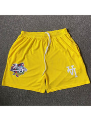 Fitness Basketball Printing Breathable Shorts For Men
