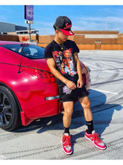 Fitness Basketball Printing Breathable Shorts For Men