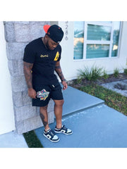 Fitness Basketball Printing Breathable Shorts For Men