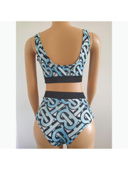 Printed Summer Batching Bikini Sets For Women