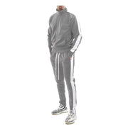 Contrast Color Matching Men Tracksuit Sets