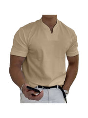 Men's Pocket V-Neck Short Sleeve Tee