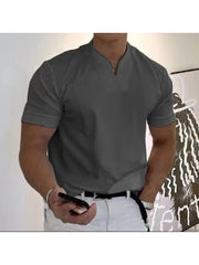 Men's Pocket V-Neck Short Sleeve Tee