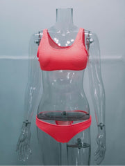 Women's Sexy Pure Color Swimsuit