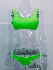 Women's Sexy Pure Color Swimsuit