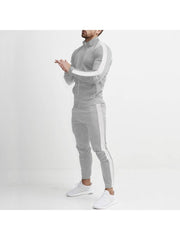 Colorblock Sport Long Sleeve Pants Sets