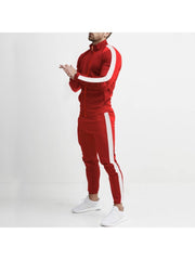 Colorblock Sport Long Sleeve Pants Sets