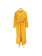 Patchwork High Rise Cardigan 2pc Dress